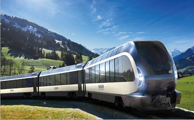 瑞士全景观列车将于2020年投入使用，连接三大旅游目的地