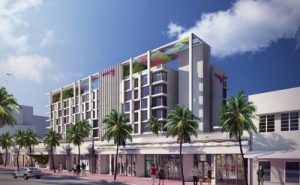 Moxy迈阿密南湾万豪饭店已完成垂直建设